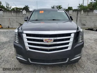 2017 Cadillac Escalade Premium Luxury with VIN 1GYS3CKJ2HR252132, listed as a Copart auction lot 86331604 with 0 mi miles and Salvage Title. Bid and sale history available at carsss.com. Image 5.