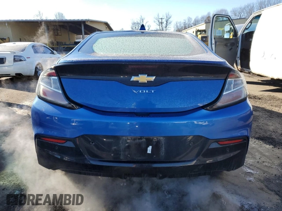 2016 Chevrolet Volt Premier with VIN 1G1RB6S55GU112494, listed as a Copart auction lot 45224975 with 91,424 mi miles and Salvage Title. Bid and sale history available at carsss.com. Image 6.