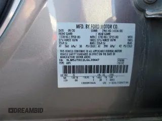 2020 Lincoln Aviator Reserve z VIN 5LM5J7XC2LGL35647, wystawiony jako Copart lot #71263444 z przebiegiem 56 792 mil mil oraz Szkoda całkowita • Salvage title. Historia ofert i sprzedaży dostępna na DreamBid. Obrazek 13.