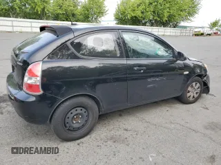 2008 Hyundai Accent GS z VIN KMHCM36C28U102887, wystawiony jako Copart lot #60717655 z przebiegiem 161 568 mil mil oraz Szkoda całkowita • Salvage title. Historia ofert i sprzedaży dostępna na DreamBid. Obrazek 3.