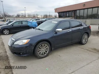 2011 Chrysler 200 Limited with VIN 1C3BC2FB4BN594753, listed as a Copart auction lot 81951154 with 189,108 mi miles and Salvage Title. Bid and sale history available at carsss.com. Image 1.