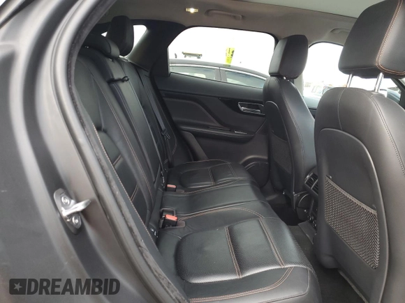 2020 Jaguar F-Pace 25t Prestige with VIN SADCK2FX0LA647878, listed as a Copart auction lot 81964404 with 46,720 mi miles and Salvage title. Bid and sale history available at DreamBid. Image 11.