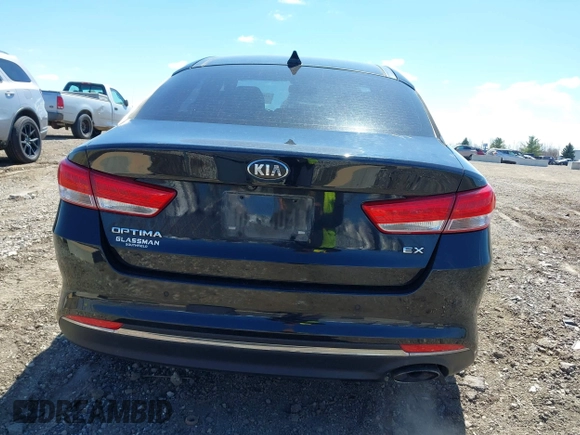 2018 Kia Optima EX with VIN 5XXGU4L38JG187309, listed as a IAAI auction lot 42017183 with 82,426 mi miles and . Bid and sale history available at carsss.com. Image 16.