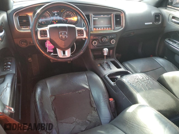 2013 Dodge Charger RT with VIN 2C3CDXCT0DH729721, listed as a Copart auction lot 77606344 with 93,408 mi miles and Salvage Title. Bid and sale history available at carsss.com. Image 8.
