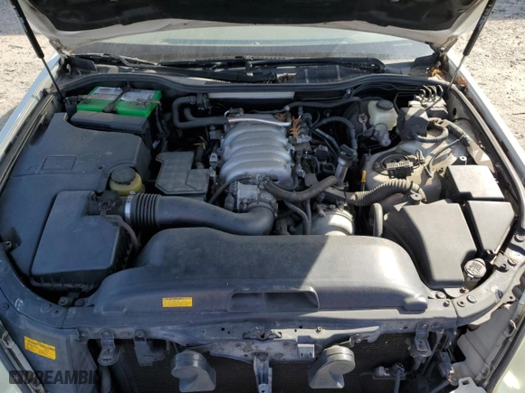 2004 Lexus LS 430 with VIN JTHBN36F640142705, listed as a Copart auction lot 54451155 with 215,840 mi miles and Clean Title. Bid and sale history available at carsss.com. Image 11.