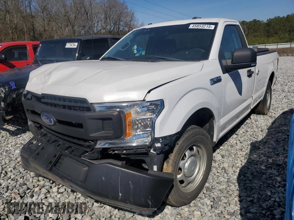 2019 Ford F-150 XL z VIN 1FTMF1CB4KKD65534, wystawiony jako Copart lot #45853215 z przebiegiem 95 872 mil mil oraz Czysty tytuł • Clean title. Historia ofert i sprzedaży dostępna na DreamBid. Obrazek 1.