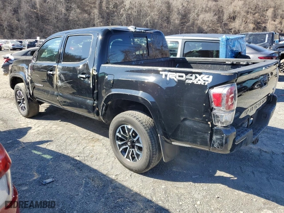 2023 Toyota Tacoma 4WD SR with VIN 3TMCZ5AN6PM539157, listed as a Copart auction lot 51037375 with 39,566 mi miles and Salvage Title. Bid and sale history available at carsss.com. Image 2.