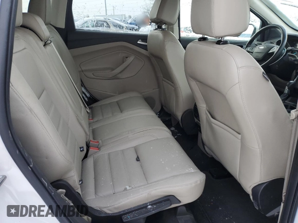 2017 Ford Escape Titanium with VIN 1FMCU9JD0HUE33552, listed as a Copart auction lot 45757535 with 59,628 mi miles and Clean Title. Bid and sale history available at carsss.com. Image 12.