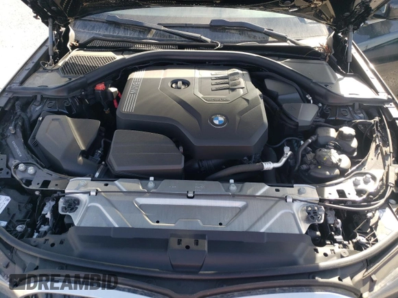 2024 BMW 3 Series 330i with VIN 3MW69FF01R8D91833, listed as a Copart auction lot 84419544 with 7,737 mi miles and Salvage Title. Bid and sale history available at carsss.com. Image 11.
