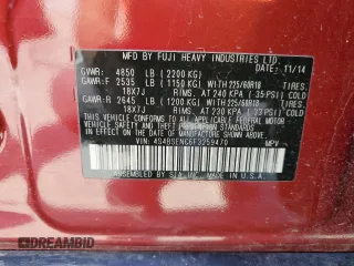2015 Subaru Outback Limited z VIN 4S4BSENC6F3259470, wystawiony jako Copart lot #56180175 z przebiegiem 93 924 mil mil oraz Szkoda całkowita • Salvage title. Historia ofert i sprzedaży dostępna na DreamBid. Obrazek 14.