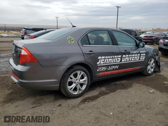 2012 Ford Fusion SE with VIN 3FAHP0HA6CR219275, listed as a Copart auction lot 42413175 with 69,811 mi miles and Salvage Title. Bid and sale history available at carsss.com. Image 3.