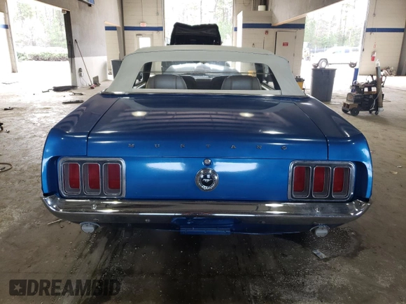 1970 Ford Mustang с VIN 0F03F166660, выставлен на аукционе Copart как лот 48023775 с пробегом 87 956 миль миль и Списание • Salvage title. История ставок и продаж доступна на DreamBid. Изображение 6.