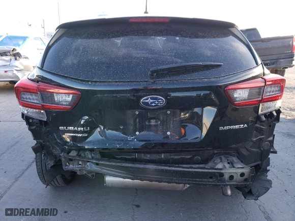 2022 Subaru Impreza with VIN 4S3GTAB6XN3711983, listed as a Copart auction lot 49180345 with 21,121 mi miles and Salvage Title. Bid and sale history available at carsss.com. Image 6.
