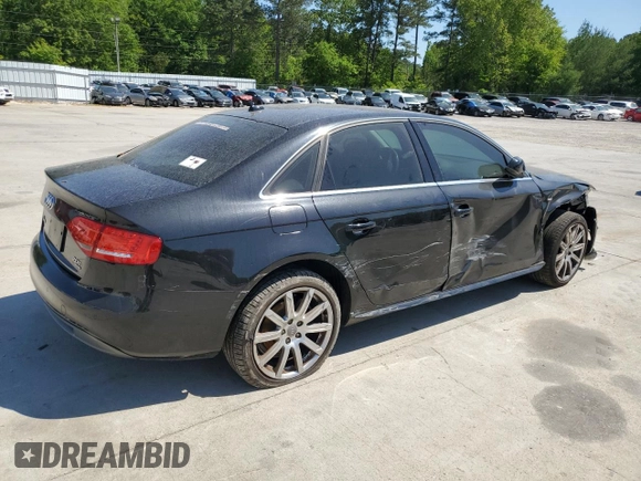 2012 Audi A4 Premium Plus с VIN WAUFFAFL3CN011384, выставлен на аукционе Copart как лот 53578825 с пробегом 61 341 миль миль и Списание • Salvage title. История ставок и продаж доступна на DreamBid. Изображение 3.