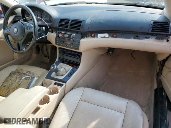 2001 BMW 3 Series 325Ci with VIN WBABN33441JW47519, listed as a Copart auction lot 70781094 with 147,819 mi miles and Salvage Title. Bid and sale history available at carsss.com. Image 8.