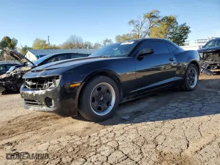 2010 Chevrolet Camaro LS with VIN 2G1FE1EV7A9156770, listed as a Copart auction lot 79777804 with 133,089 mi miles and Salvage Title. Bid and sale history available at carsss.com. Image 1.