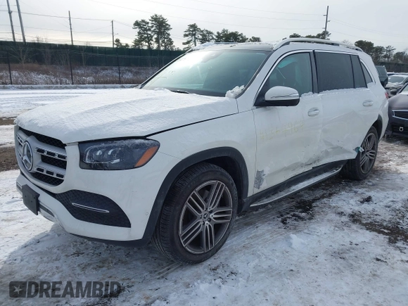 2022 Mercedes-Benz GLS with VIN 4JGFF5KE5NA726447, listed as a IAAI auction lot 41364964 with 54,001 mi miles. Bid and sale history available at carsss.com. Image 17.