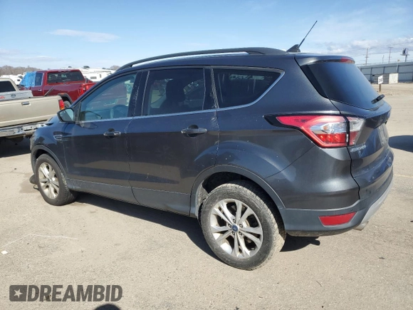 2018 Ford Escape SEL with VIN 1FMCU9HD7JUD59560, listed as a Copart auction lot 46841965 with 70,664 mi miles and Salvage Title. Bid and sale history available at carsss.com. Image 2.
