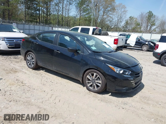 2024 Nissan Versa S with VIN 3N1CN8DV9RL849940, listed as a IAAI auction lot 41910940 with 5,087 mi miles and . Bid and sale history available at DreamBid. Image 1.
