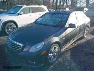 2011 Mercedes-Benz E-Class E 350 Luxury BlueTEC with VIN WDDHF2EB5BA350475, listed as a IAAI auction lot 41777123 with 154,730 mi miles. Bid and sale history available at carsss.com. Image 2.