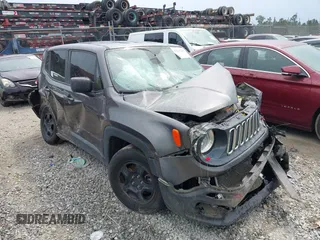 2018 Jeep Renegade Sport с VIN ZACCJAAB2JPG70452, выставлен на аукционе IAAI как лот 42203216 с пробегом 120 000 миль миль и . История ставок и продаж доступна на DreamBid. Изображение 1.