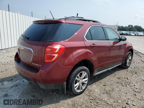 2016 Chevrolet Equinox LT with VIN 2GNALCEK8G1184021, listed as a Copart auction lot 62125934 with 171,168 mi miles and Clean Title. Bid and sale history available at carsss.com. Image 3.