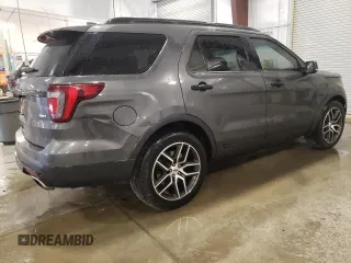 2016 Ford Explorer Sport with VIN 1FM5K8GT5GGC12615, listed as a Copart auction lot 54583575 with 288,321 mi miles and Salvage Title. Bid and sale history available at DreamBid. Image 3.