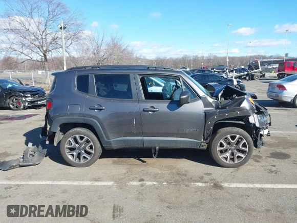 2016 Jeep Renegade Latitude with VIN ZACCJBBT9GPC52394, listed as a IAAI auction lot 41503100 with 143,004 mi miles. Bid and sale history available at carsss.com. Image 13.