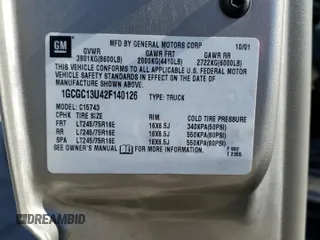 2002 Chevrolet Silverado 1500HD LS z VIN 1GCGC13U42F140126, wystawiony jako Copart lot #47089605 z przebiegiem 110 372 mil mil oraz Szkoda całkowita • Salvage title. Historia ofert i sprzedaży dostępna na DreamBid. Obrazek 12.