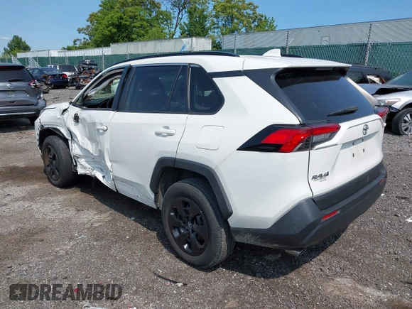 2019 Toyota RAV4 LE with VIN JTMF1RFV0KD045059, listed as a IAAI auction lot 42402598 with Not provided miles and . Bid and sale history available at DreamBid. Image 3.