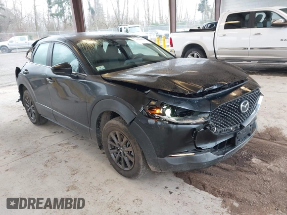 2024 Mazda CX-30 2.5 S with VIN 3MVDMBAMXRM701947, listed as a IAAI auction lot 41264670 with 3,216 mi miles. Bid and sale history available at carsss.com. Image 1.