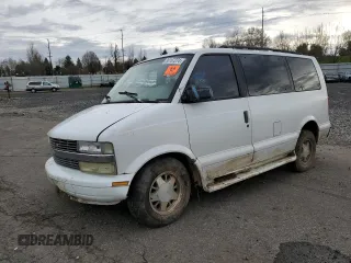 2000 Chevrolet Astro with VIN 1GNDM19W4YB137744, listed as a Copart auction lot 86167274 with Not Provided miles and Salvage Title. Bid and sale history available at carsss.com. Image 1.