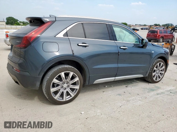 2020 Cadillac XT4 FWD Premium Luxury with VIN 1GYFZCR44LF137719, listed as a Copart auction lot 58331905 with 72,241 mi miles and Salvage title. Bid and sale history available at DreamBid. Image 3.