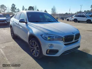 2017 BMW X6 xDrive35i with VIN 5UXKU2C3XH0U29395, listed as a IAAI auction lot 41237496 with 82,836 mi miles. Bid and sale history available at carsss.com. Image 1.