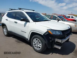 2020 Jeep Compass Sport с VIN 3C4NJCAB5LT253133, выставлен на аукционе IAAI как лот 42181816 с пробегом 76 255 миль миль и . История ставок и продаж доступна на DreamBid. Изображение 1.