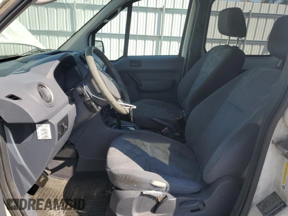 2010 Ford Transit Connect XLT with VIN NM0KS9BN3AT017436, listed as a Copart auction lot 50759565 with 164,798 mi miles and Salvage title. Bid and sale history available at DreamBid. Image 7.