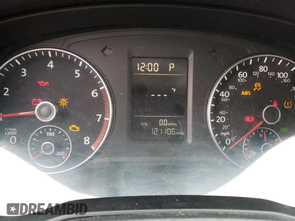 2013 Volkswagen Passat S w/Appearance with VIN 1VWAP7A34DC086352, listed as a Copart auction lot 54790925 with 121,106 mi miles and Clean Title. Bid and sale history available at carsss.com. Image 9.