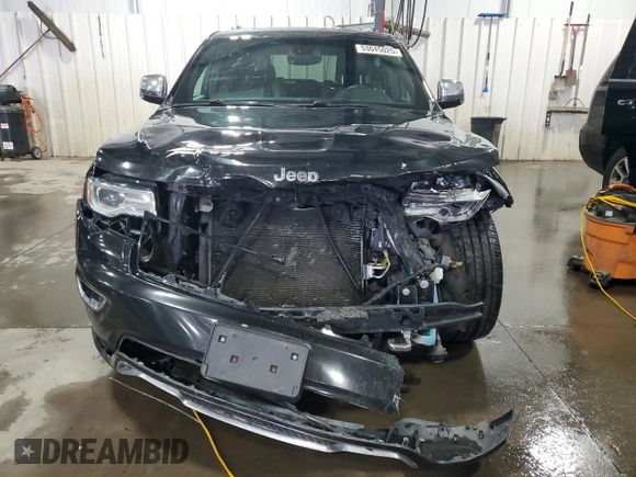 2017 Jeep Grand Cherokee Overland z VIN 1C4RJFCG0HC952054, wystawiony jako Copart lot #53045025 z przebiegiem 195 061 mil mil oraz Szkoda całkowita • Salvage title. Historia ofert i sprzedaży dostępna na DreamBid. Obrazek 5.