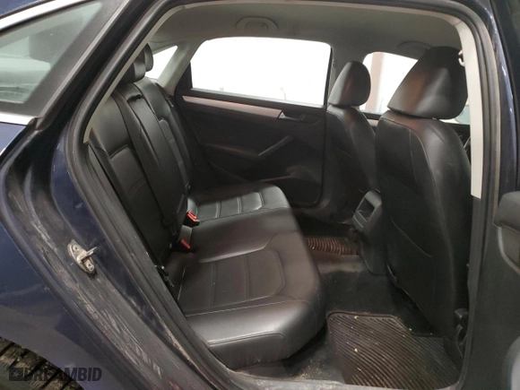 2012 Volkswagen Passat SE with VIN 1VWBP7A30CC011599, listed as a Copart auction lot 47373265 with 131,840 mi miles and Clean Title. Bid and sale history available at carsss.com. Image 10.