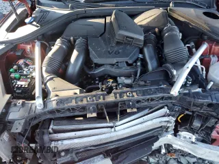 2022 Genesis GV70 Sport with VIN KMUMCDTC6NU022071, listed as a Copart auction lot 88874765 with 57,204 mi miles and Salvage title. Bid and sale history available at DreamBid. Image 14.