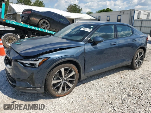 2022 Polestar 2 z VIN LPSED3KA8NL054100, wystawiony jako Copart lot #56489775 z przebiegiem 25 300 mil mil oraz Szkody całkowita. Historia ofert i sprzedaży dostępna na DreamBid. Obrazek 1.