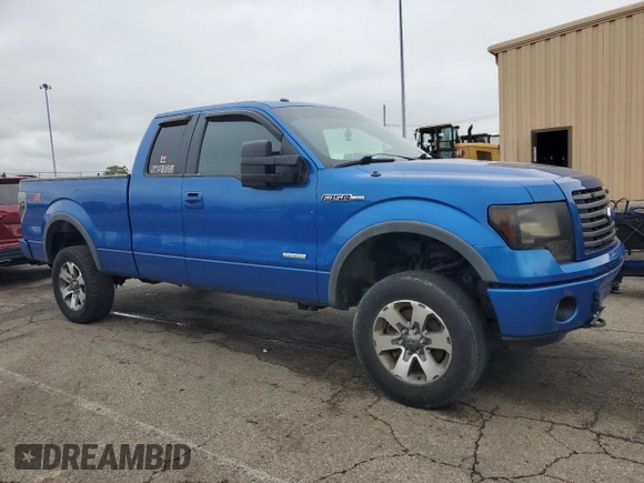 2011 Ford F-150 XL with VIN 1FTFX1ET9BFC34667, listed as a Copart auction lot 58764555 with 205,130 mi miles and Clean title. Bid and sale history available at DreamBid. Image 4.