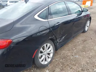 2015 Chrysler 200 C with VIN 1C3CCCCG5FN565262, listed as a IAAI auction lot 41755141 with 167,647 mi miles. Bid and sale history available at carsss.com. Image 6.