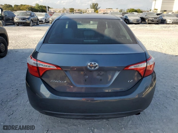 2016 Toyota Corolla L with VIN 5YFBURHE3GP550567, listed as a Copart auction lot 48803535 with 180,062 mi miles and Salvage Title. Bid and sale history available at carsss.com. Image 6.