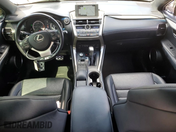 2017 Lexus NX 200t with VIN JTJBARBZ8H2096219, listed as a Copart auction lot 56191225 with 87,896 mi miles and Salvage title. Bid and sale history available at DreamBid. Image 8.