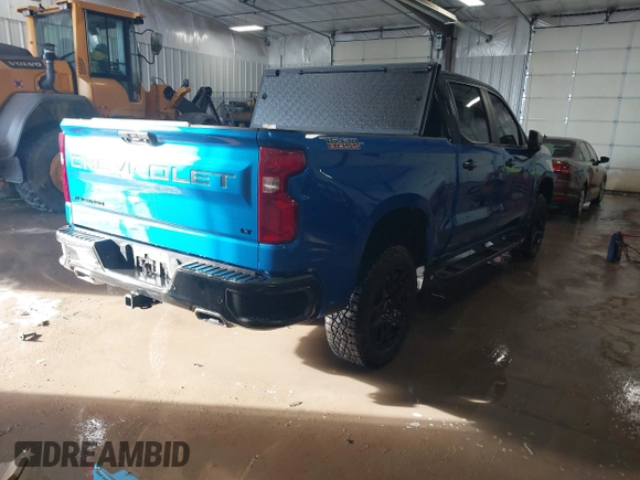 2023 Chevrolet Silverado 1500 LT Trail Boss with VIN 3GCUDFED7PG244061, listed as a IAAI auction lot 41598489 with 15,116 mi miles and . Bid and sale history available at DreamBid. Image 4.