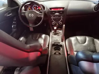 2005 Mazda RX-8 with VIN JM1FE173750144105, listed as a Copart auction lot 83917654 with 69,100 mi miles and Salvage Title. Bid and sale history available at carsss.com. Image 8.