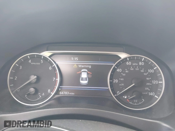2019 Nissan Altima SL with VIN 1N4BL4EV5KC100548, listed as a IAAI auction lot 41750827 with 64,783 mi miles and . Bid and sale history available at DreamBid. Image 7.