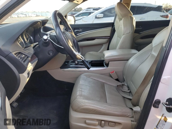 2014 Acura MDX Advance with VIN 5FRYD3H86EB012941, listed as a Copart auction lot 87821975 with 168,520 mi miles and Salvage title. Bid and sale history available at DreamBid. Image 7.