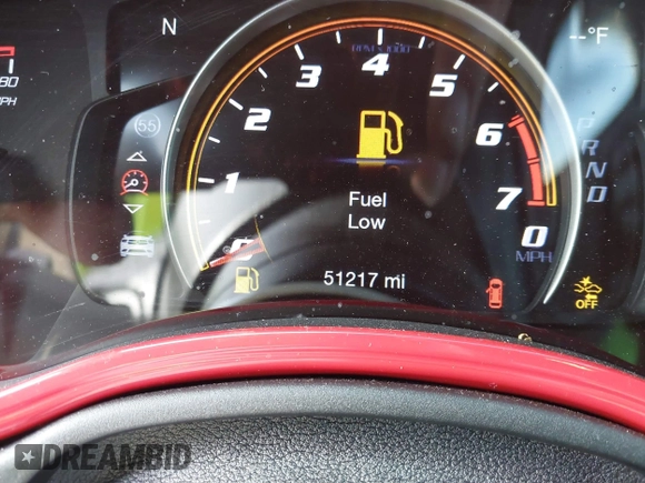 2019 Dodge Durango SRT with VIN 1C4SDJGJ2KC550562, listed as a IAAI auction lot 41549390 with 51,217 mi miles and . Bid and sale history available at DreamBid. Image 16.